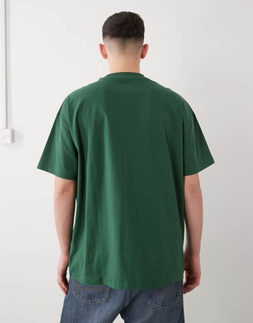 Camiseta verde con logo de COLLUSION, 3 de 5