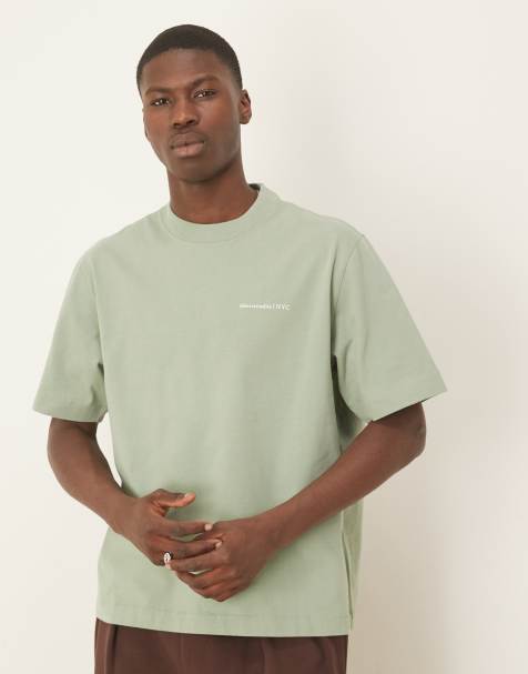 Camiseta verde con logo premium de Abercrombie & Fitch - view 1