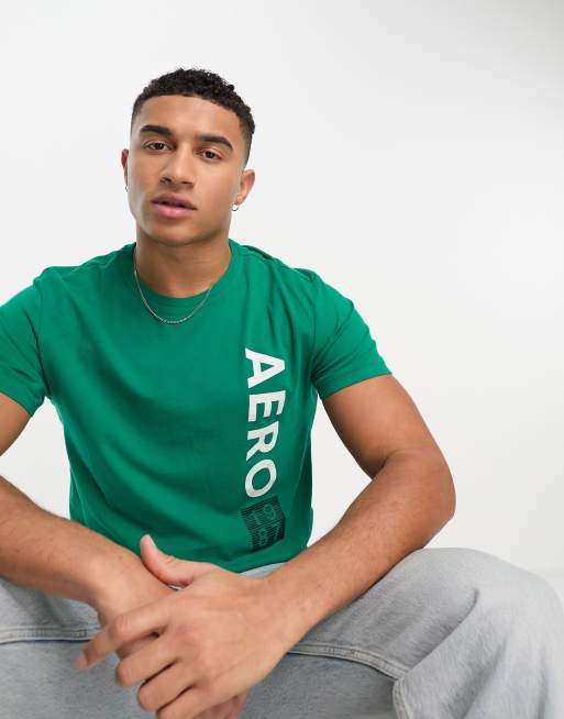 Camiseta verde de Aeropostale