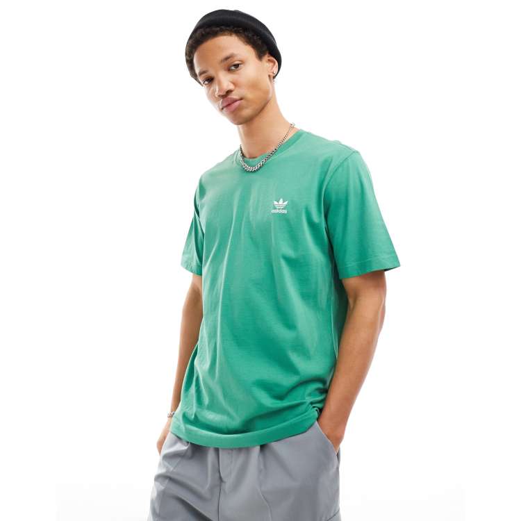 adidas Camiseta Manga Corta Estro 19 ClassicfuncenterShops Camiseta verde de la coleccion Essentials de adidas Originals