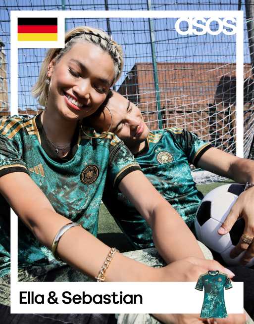 Camiseta verde de la segunda equipación de Alemania para la Copa Mundial Femenina de 23 de adidas Football
