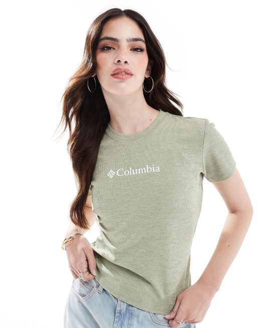 Camiseta verde de manga corta Move de Columbia
