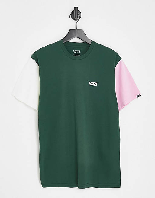 Hombre Other | Camiseta verde de manga corta Opposite de Vans - GS20376