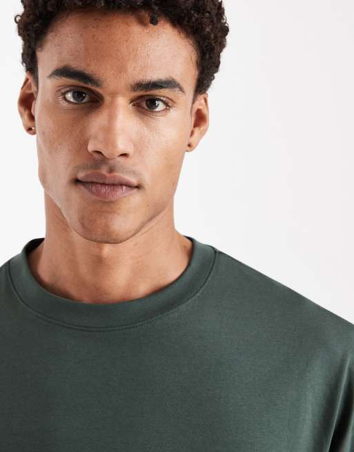Camiseta verde extragrande básica de ASOS DESIGN, 5 de 5