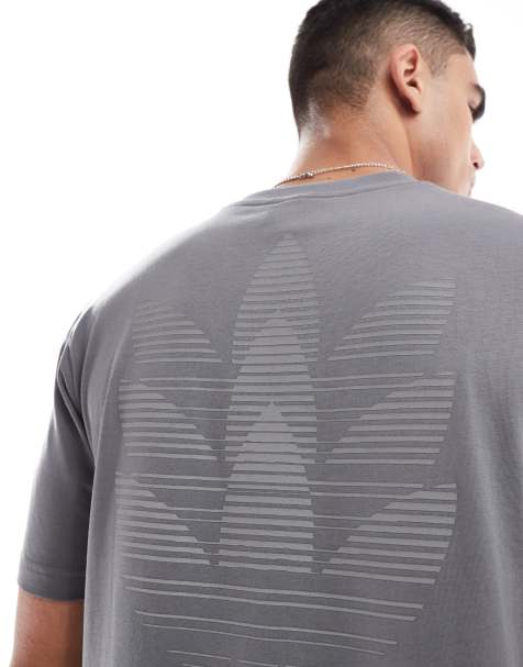 Camiseta verde extragrande de adidas Originals - view 1