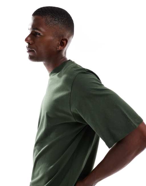 Camiseta verde extragrande de Jack & Jones, 2 de 5