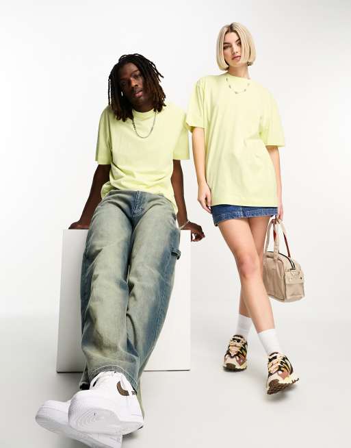 Camiseta verde lima de COLLUSION Unisex