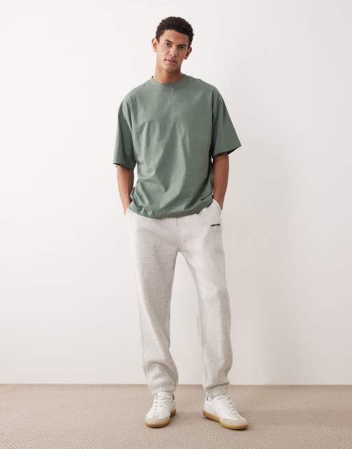 Camiseta verde medio extragrande básica de ASOS DESIGN, 3 de 5