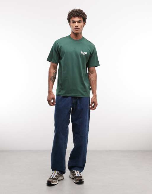 Camiseta verde oscuro con estampado en la espalda Tipp City exclusiva en ASOS de Dickies, 2 de 5