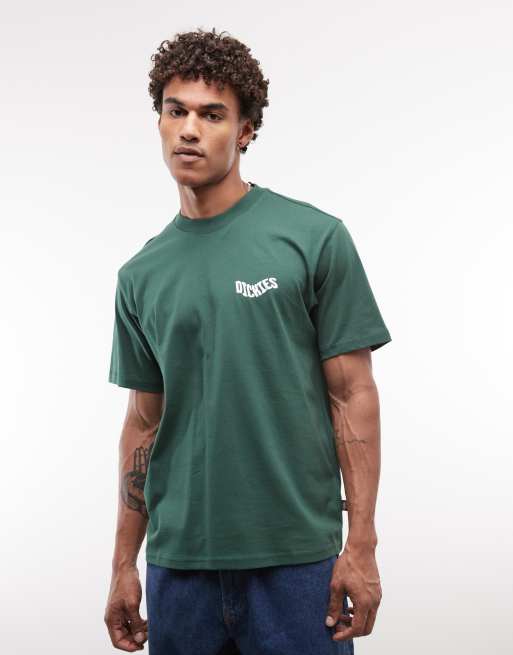 Camiseta verde oscuro con estampado en la espalda Tipp City exclusiva en ASOS de Dickies, 4 de 5