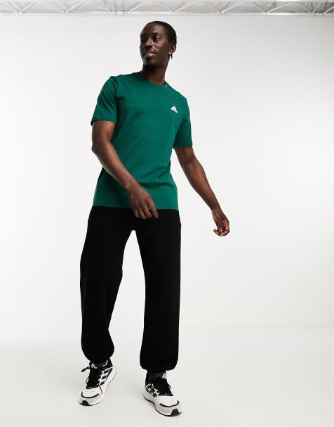 Camiseta verde oscuro de adidas Sportswear - view 1