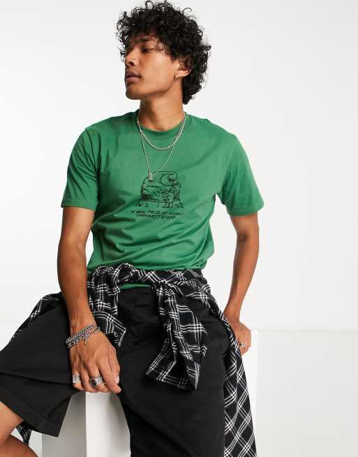 Camiseta verde Piece of Work de Carhartt WIP