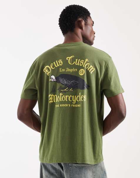 Camiseta verde pino Beep-Beep de Deus Ex Machina - view 1