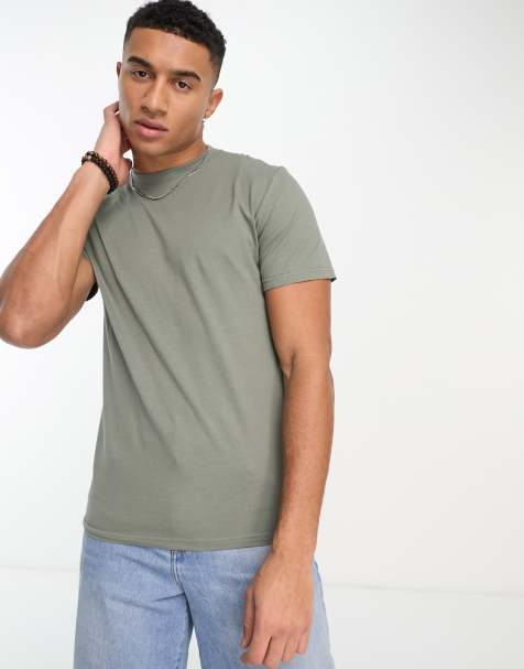 Camiseta verde polvoriento extragrande de Jack & Jones - view 1