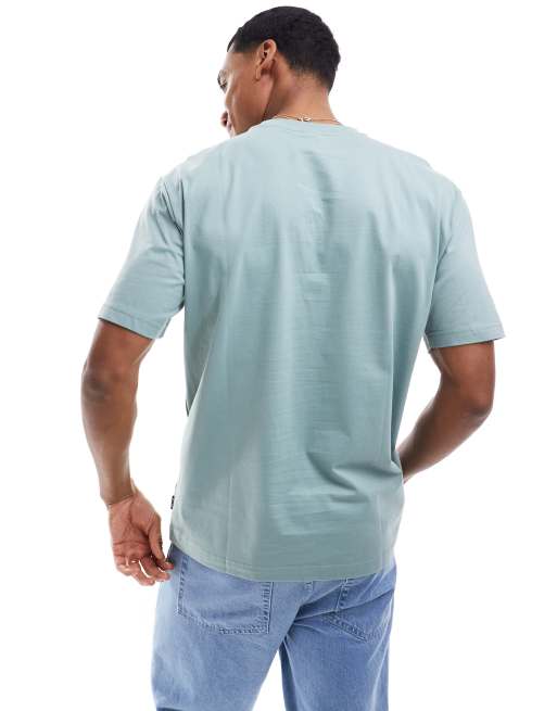 Camiseta verde salvia holgada de ONLY & SONS, 3 de 4