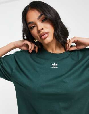 camiseta adidas originals verde