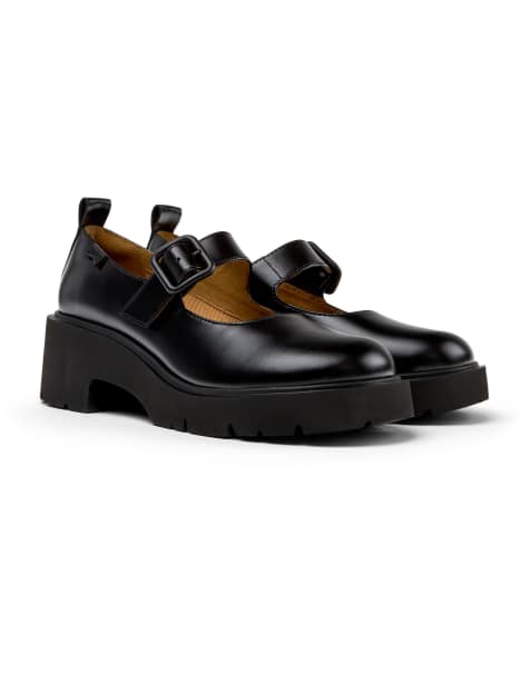 Camper ballerinas milah in black - view 1