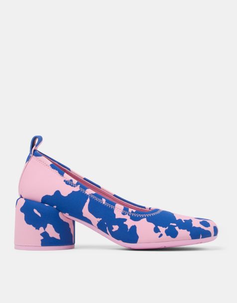Camper - Ballerine multicolore con tacco - view 1