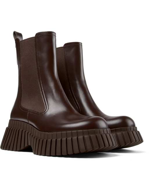 Camper BCN Bottines Marron foncé ASOS