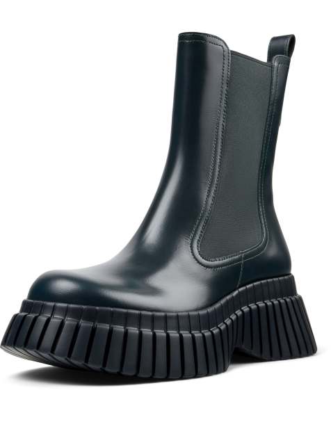 Camper - BCN - Bottines - Vert foncé - view 1