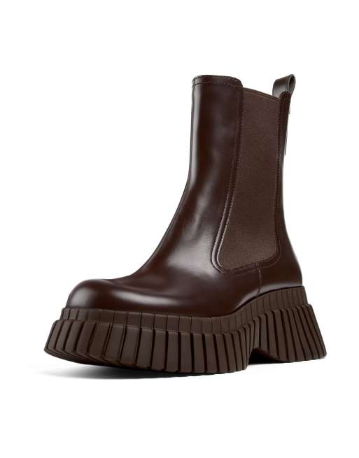 Camper – BCN – Stiefeletten in Dunkelbraun