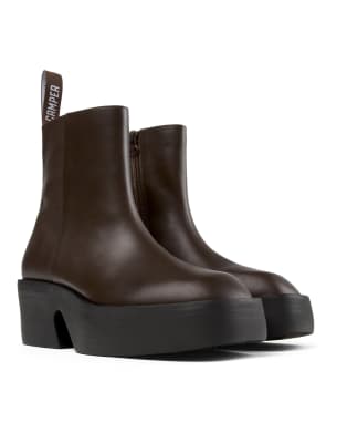 Camper - Billie - Stiefeletten in Dunkelbraun