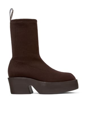 Camper - Billie - Stiefeletten in Dunkelbraun