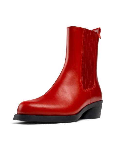Camper - Bonnie - Bottines - Rouge vif - view 1