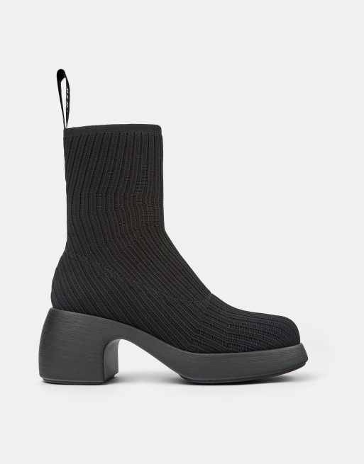 Camper - Bottines à talon - Noir
