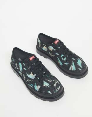 camper print shoes