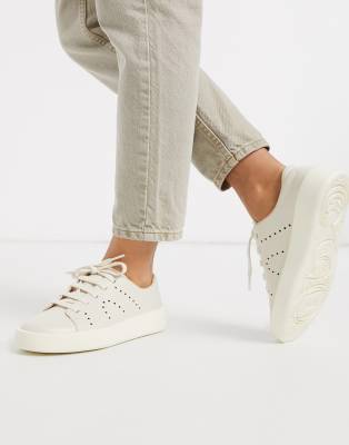 Camper Courb sneaker in white leather | ASOS