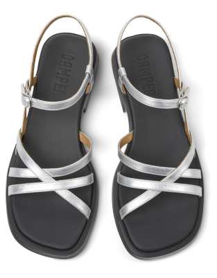 Camper - Dana Dana - Sandalen in Mittelgrau-Braun
