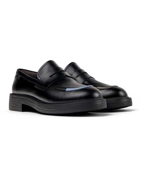 Camper - Dean Twins - Mocassini neri - view 1