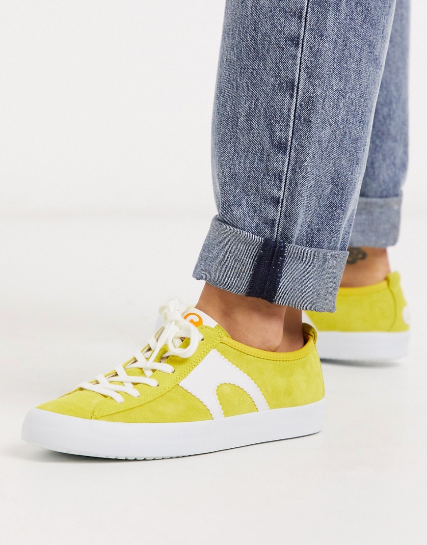 Camper - Imar - Sneakers giallo scamosciato