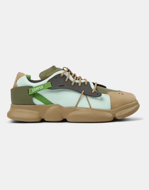 Camper - Karst - Baskets - Marron et vert - view 1