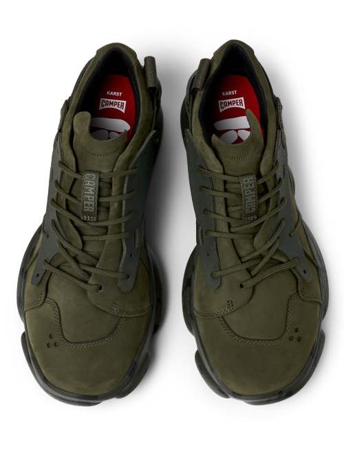 Camper – Karst – Sneaker in Dunkelgrün, 3 von 4