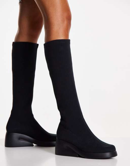 Camper knee high on sale boots