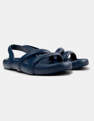 Camper - Kobarah - Sandales plates - Bleu marine - view 1