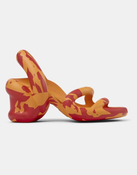 Camper - Kobarah - Sandales - Rouge orange - view 1