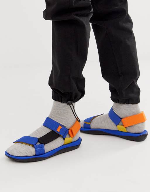 Camper - Match - Meerkleurige sandalen met dikke zool