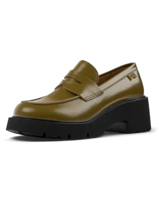 Camper - Milah - Loafer in Mittelgrün