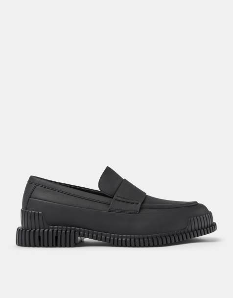 Camper - Mocassins en cuir avec amorti - Noir - view 1