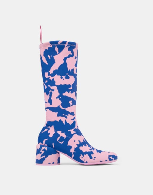 Camper - Niki - Stivali rosa e blu