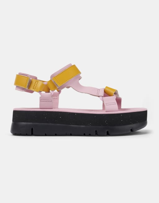 Camper – Oruga Up – Sandalen in Orangerosa