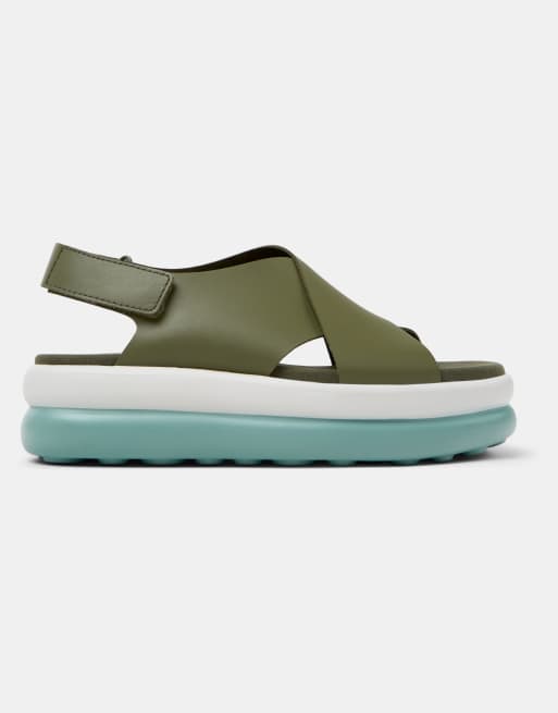 Camper - Pelotas Flota Up - Sandales - Vert moyen