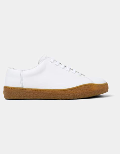 Camper – Peu Terreno – Sneaker in Weiß und Naturton - view 1