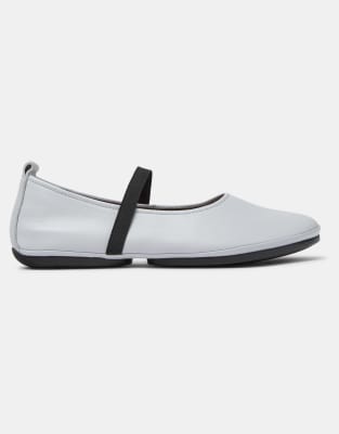 Ballerines été Doublure Cuir Ballerines Camper Femme Right Nina