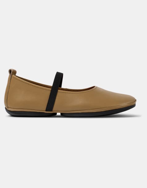 Camper - Right Nina - Ballerine marrone medio - view 1