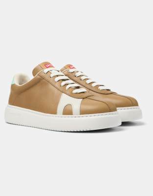 Camper - Runner K21 Twins - Lauf-Sneaker in Mittelbraun-Brown