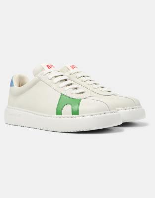 Camper - Runner K21 Twins - Lauf-Sneaker in Weiß und Naturton